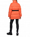 Оранжевая куртка с черным поясом Naumi | Фото 7