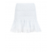 Белая юбка с отделкой гипюром Charo Ruiz | Фото 1