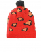 Красная шапка с помпоном Aletta | Фото 1