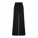 Черные трикотажные брюки-палаццо Dorothee Schumacher | Фото 1