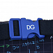 Синяя сумка-пояс с надписями Dolce&Gabbana | Фото 7