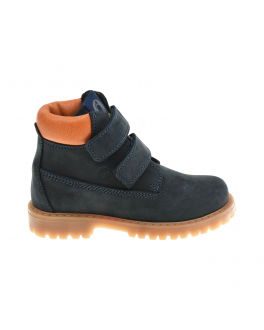 Кожаные ботинки с контрастным манжетом Walkey Синий, арт. Y1B4-40016-1155X555 | Фото 2