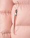 Розовая куртка-пуховик с контрастными вставками Moncler | Фото 5