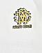 Футболка с золотым лого, белая Roberto Cavalli | Фото 3