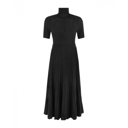 Черное вязаное платье Parosh | Фото 1