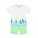 Летняя пижама из хлопка для мальчиков Sanetta | Фото 1