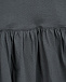 Темно-серое платье-футболка с лого Philosophy di Lorenzo Serafini Kids | Фото 4