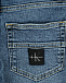 Голубые джинсы regular fit Calvin Klein | Фото 4