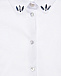 Белая рубашка со стразами на воротнике Tre Api | Фото 3
