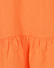 Оранжевый сарафан с воланом 120% Lino | Фото 10