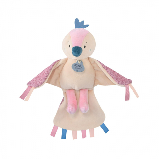 Мягкая игрушка &quot;Птичка&quot;, розовый Doudou et Compagnie | Фото 1