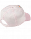 Розовая кепка с принтом &quot;котенок&quot; Il Trenino | Фото 2