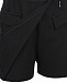 Черные шорты с нашитыми карманами Patrizia Pepe | Фото 3