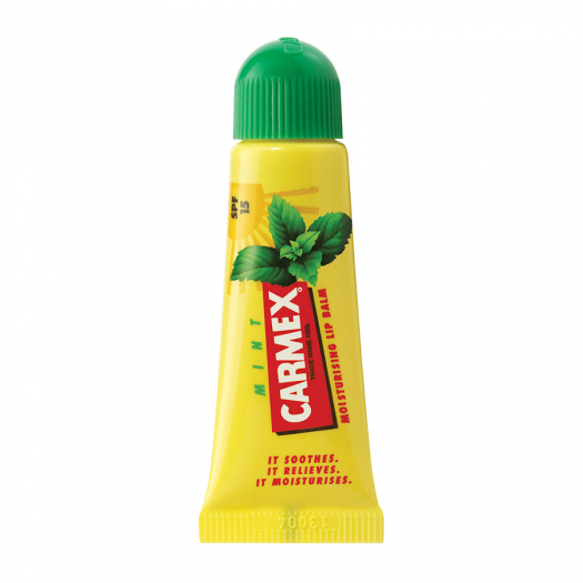 Бальзам CARMEX для губ SPF15 с защитным фактором в тубе, аромат мяты, 10 мг.  | Фото 1