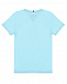 Голубая футболка с логотипом Tommy Hilfiger | Фото 2