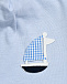 Подарочный набор с аппликацией лодка комбинезон + шапка, голубой Story Loris | Фото 5