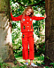 Красная джинсовая куртка с вышивкой Stella McCartney | Фото 7