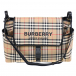 Сумка в клетку с пеленальным ковриком 40х30х16 см Burberry | Фото 1