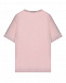Розовая футболка с черным принтом MARNI | Фото 2