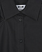 Черная рубашка с декором &quot;звезды&quot; MSGM | Фото 3