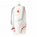 Белый рюкзак с принтом в клетку SprayGround | Фото 3