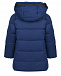 Стеганая куртка-пуховик синего цвета ADD | Фото 2