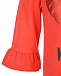 Красное платье с оборками на рукавах Moschino | Фото 5