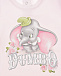 Розовая футболка с принтом &quot;Dumbo&quot; Monnalisa | Фото 3