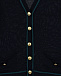 Синий вязаный жилет Aletta | Фото 6