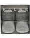 Носки махровые серые однотонные Falke | Фото 5