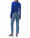 Синий джемпер с лого из стразов Mo5ch1no Jeans | Фото 4