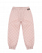 Розовые утепленные брюки IL Gufo | Фото 2