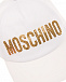 Белая бейсболка со стразами Moschino | Фото 3