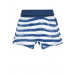 Белые шорты в морскую полоску Sanetta Kidswear | Фото 1