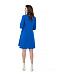 Синее приталенное платье Audrey Pietro Brunelli | Фото 8