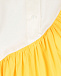 Бело-желтое платье с воланом  | Фото 8