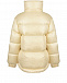 Куртка молочного цвета с воротником-стойкой Woolrich | Фото 4