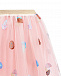 Розовая юбка с вышивкой и пайетками Eirene | Фото 4