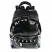 Черный рюкзак из эко-кожи 20x23x15 см  | Фото 1
