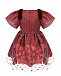 Красное платье с бархатными бантами David Charles | Фото 2