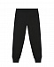 Черные спортивные брюки с текстовым принтом MSGM | Фото 2