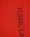 Красные бермуды с логотипом Karl Lagerfeld kids | Фото 3