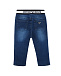 Синие джинсы с поясом-резинкой Emporio Armani | Фото 2
