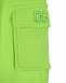 Салатовые спортивные брюки с карманами-карго Dolce&Gabbana | Фото 4