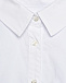 Рубашка укороченная, белая Monnalisa | Фото 4