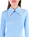 Блуза приталенного кроя с бусинами на воротнике Vivetta | Фото 8