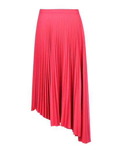 Плиссированная юбка цвета фуксии  | Фото 1