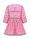 Платье с вышивкой и принтом &quot;тюльпаны&quot; Stella McCartney | Фото 2