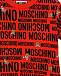 Красная футболка со сплошным логотипом Moschino | Фото 3