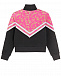 Черная спортивная куртка с розовой вставкой No. 21 | Фото 2